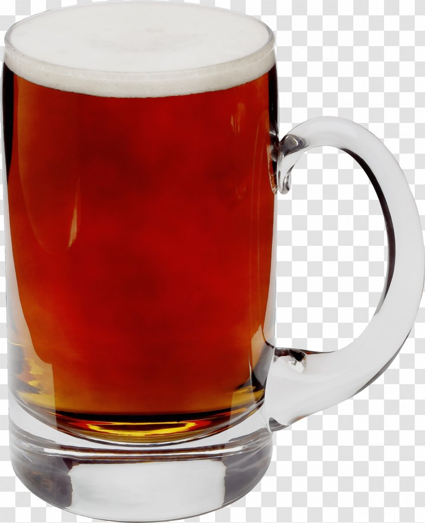 Beer Glass Mug Drinkware Drink Stein - Tableware - Pint Transparent PNG