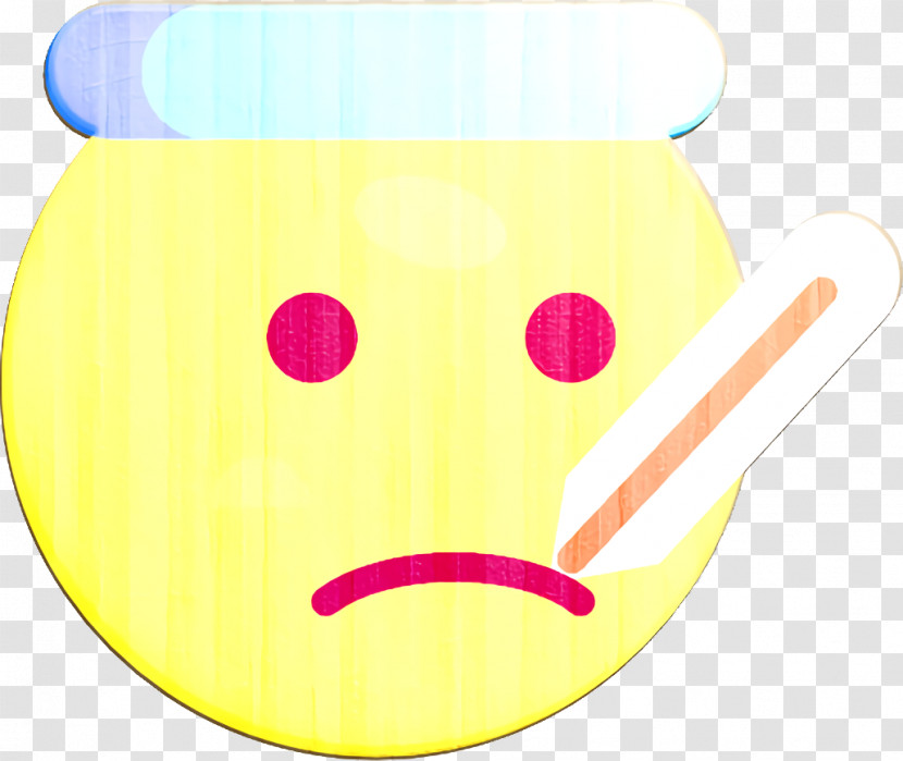 Emoji Icon Sick Icon Transparent PNG