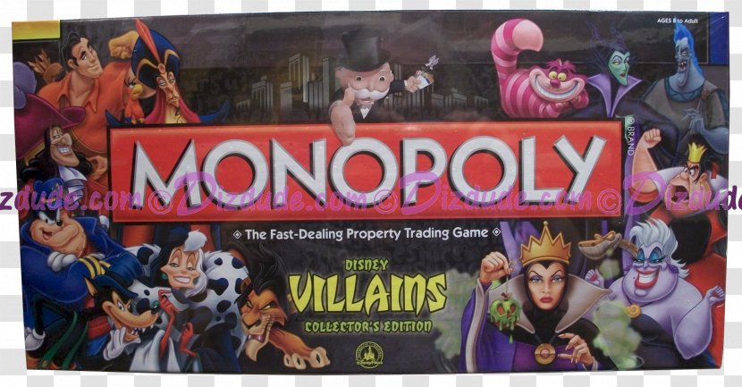 Hasbro Monopoly Walt Disney World The Company Atlantic City - Recreation - Media Transparent PNG