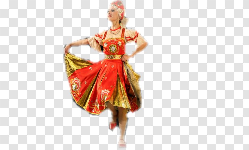 Russian Folk Dances Performing Arts Costume - Dance - Azarova Transparent PNG
