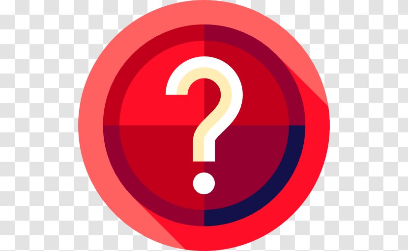 E-commerce - Logo - Red Question Mark Transparent PNG