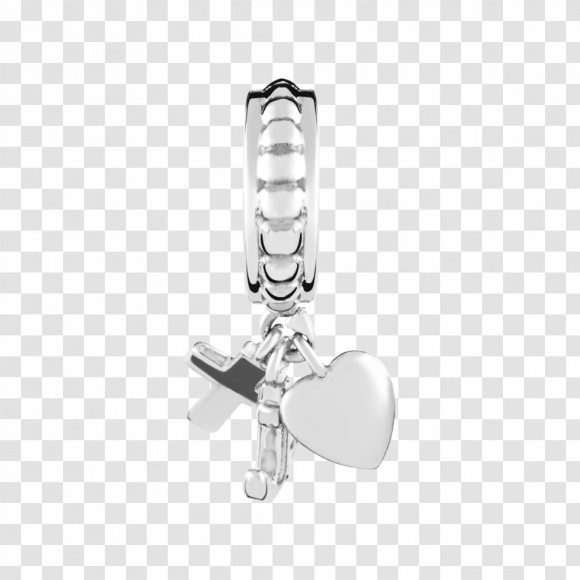 Charms & Pendants Earring Jewellery Silver Charm Bracelet Transparent PNG