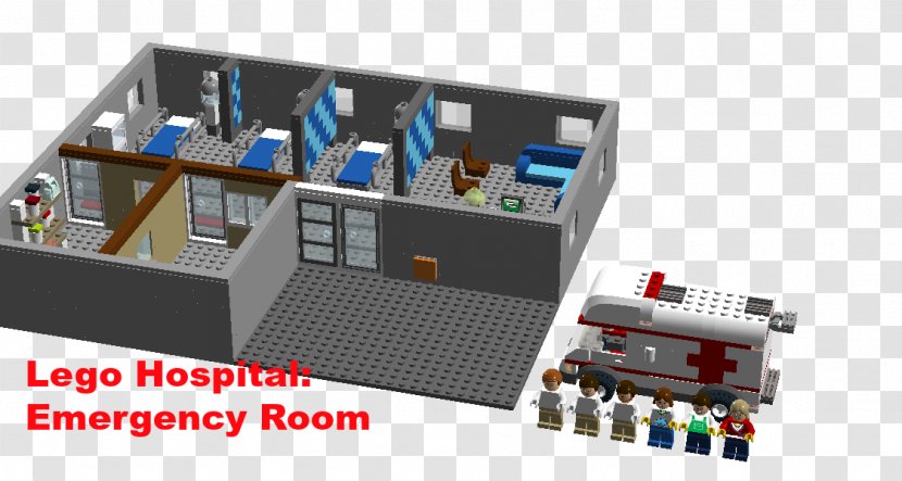 Lego Ideas Emergency Department The Group Doctor's Office - Hospital - Room Transparent PNG