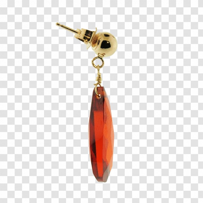 Amber Earring Body Jewellery Transparent PNG