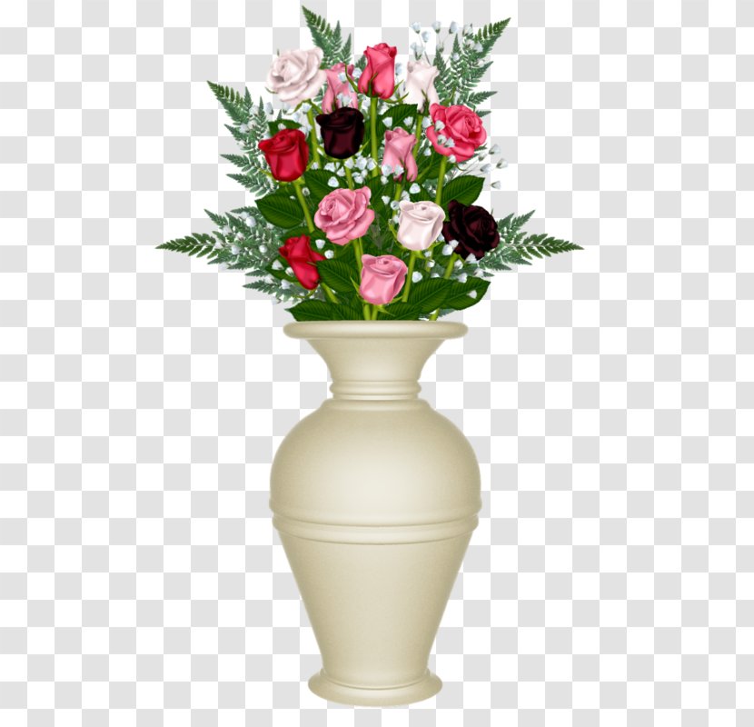 Vase Clip Art - Cut Flowers Transparent PNG