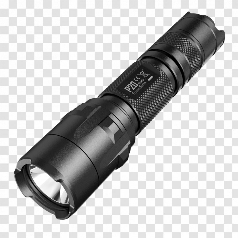 Flashlight Light-emitting Diode Tactical Light Cree Inc. - Nitecore Mh20 Transparent PNG
