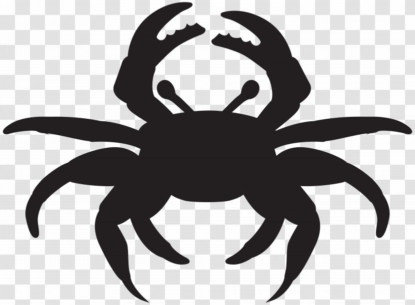 Crab Silhouette Royalty-free Clip Art Transparent PNG