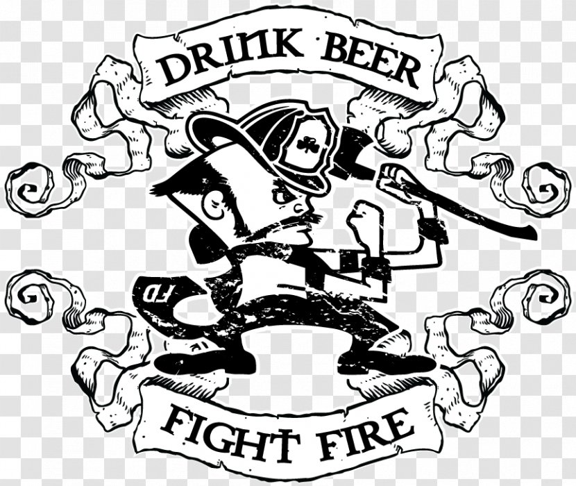 Beer Decal Fire Drink Kool-Aid - Firefighter - Man Inside Ambulance Transparent PNG