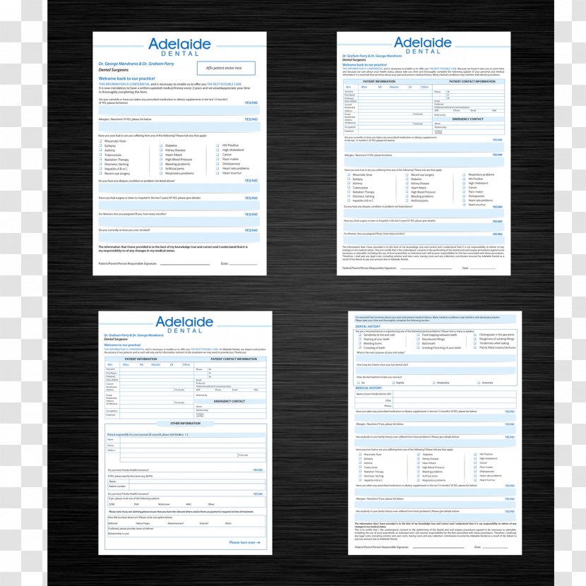 Brand Document Font - Modern Brochure Transparent PNG