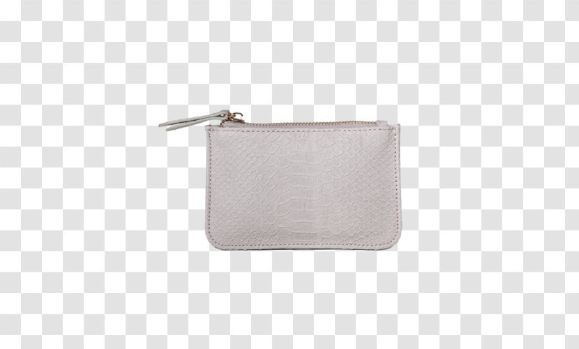 .Kate Lee Clothing Accessories Leather Lining Wallet - White - Off-white Transparent PNG