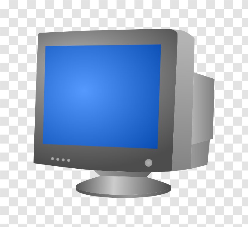 Cathode Ray Tube Computer Monitors Electronic Visual Display Output Device Clip Art - Personal Transparent PNG