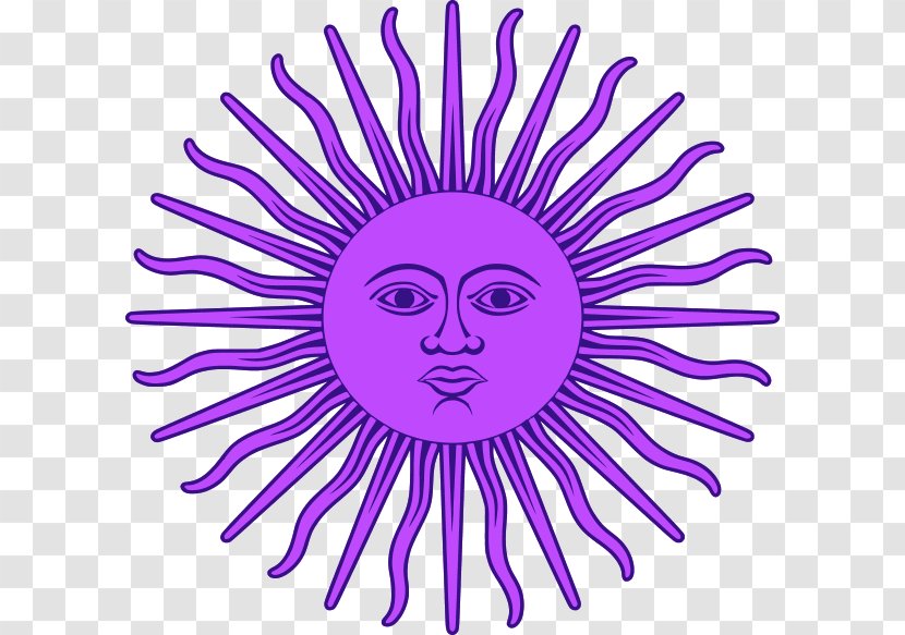 Flag Of Argentina Sun May Clip Art - Watercolor - Tattoo Transparent PNG