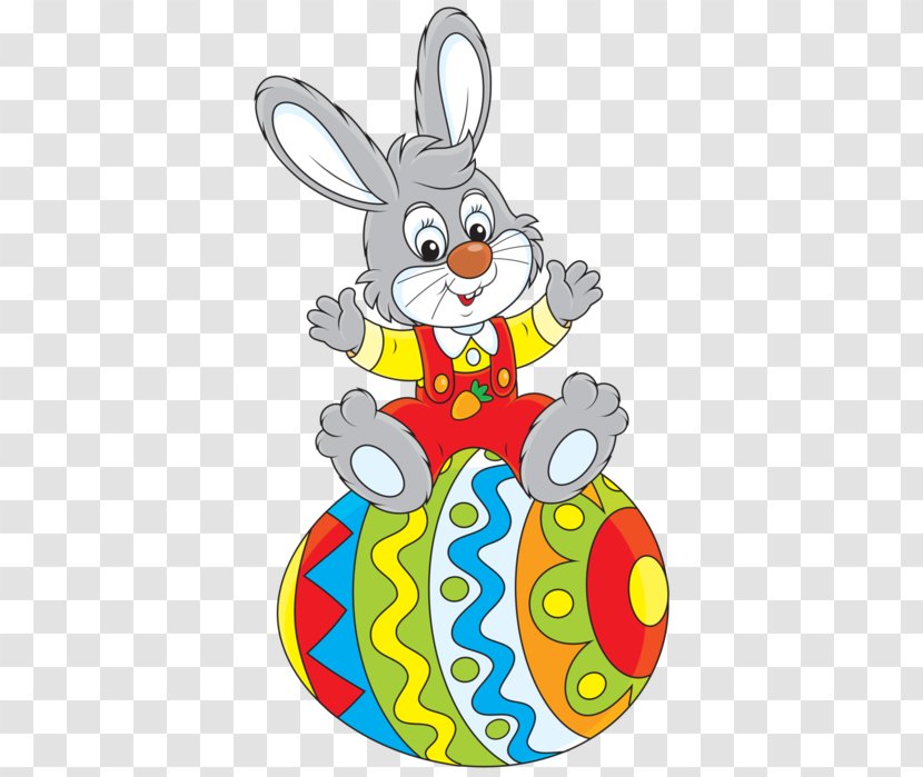 Easter Bunny Egg Clip Art - Child Transparent PNG