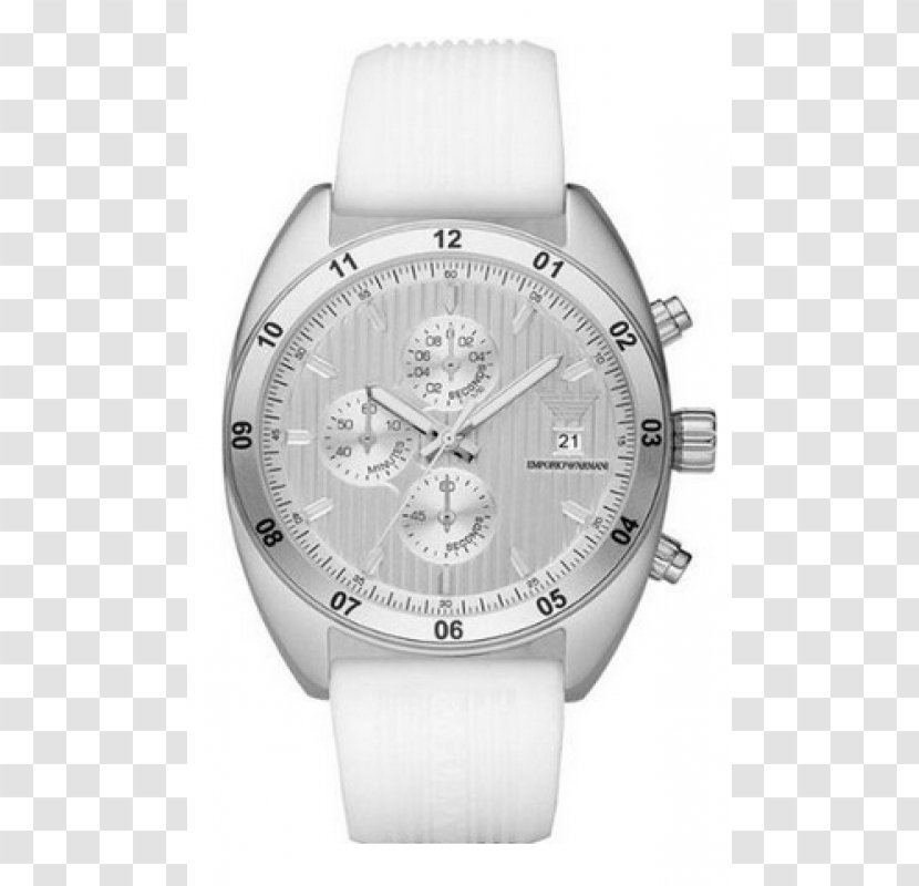 Watch Emporio Armani AR2461 Chronograph Clock - Strap Transparent PNG