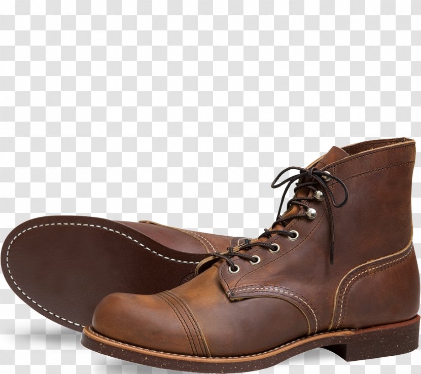 Red Wing Shoes Boot Clothing Leather - Shoe Transparent PNG