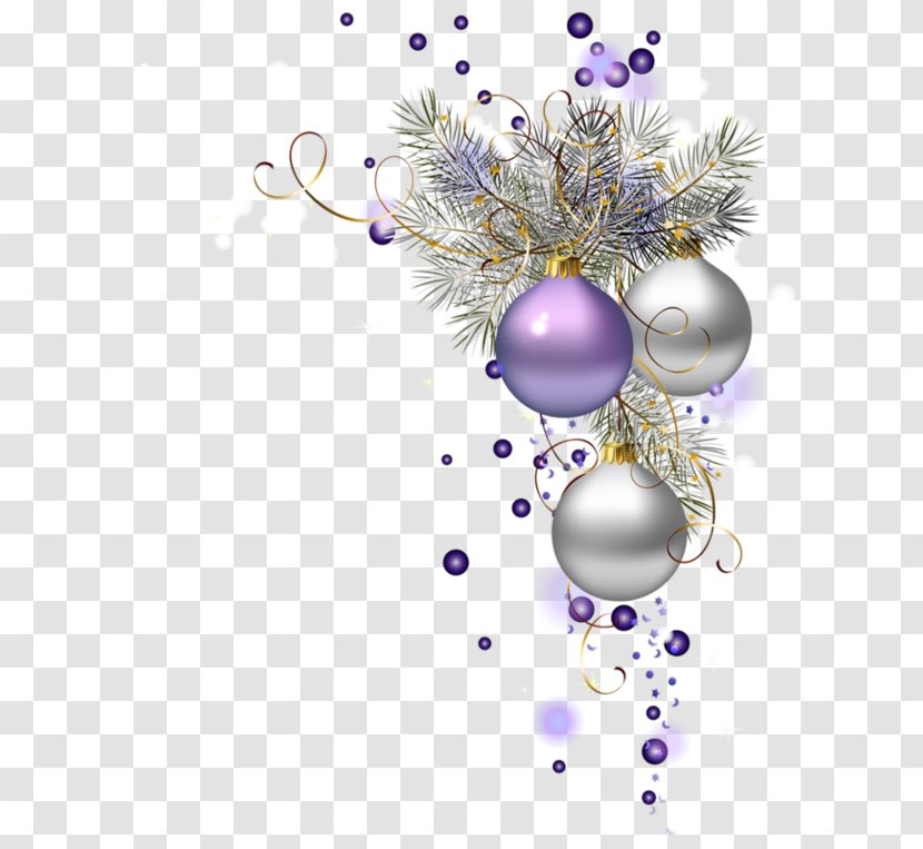 Christmas Decoration Ornament Clip Art - Pearl - Center Transparent PNG