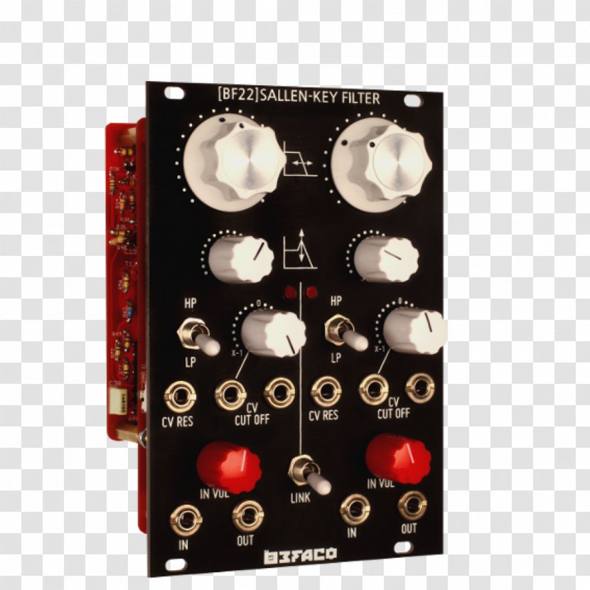 Electronics Sallen–Key Topology Sound Synthesizers Voltage-controlled Filter Low-pass - Electronic Musical Instruments - Worng Transparent PNG