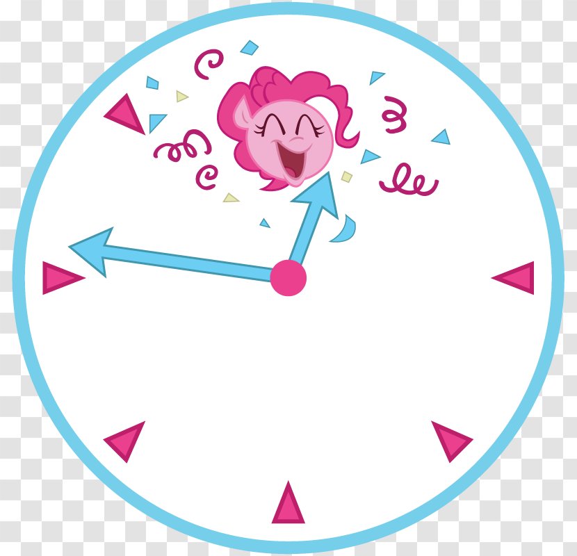 Pinkie Pie LG G Watch Clock Time - Area Transparent PNG