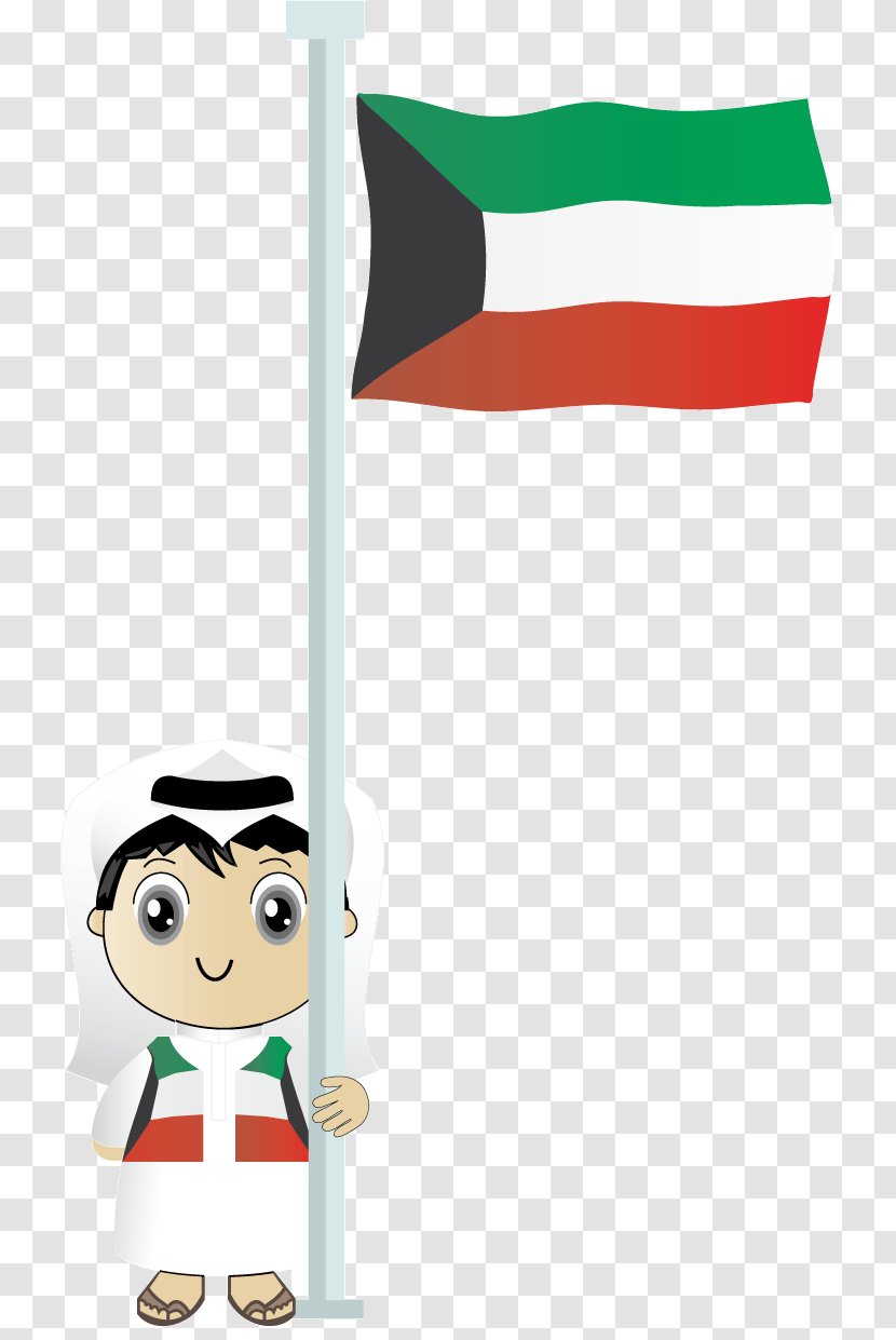 Kuwait City Republic Of Flag Clip Art - Kuwaiti Arabic Transparent PNG