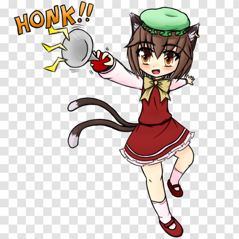 Touhou Project Fan Art 5channel Yonkoma - Frame - Honk Transparent PNG