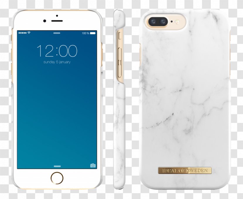 IPhone 6s Plus Apple 8 7 / Silicone Case - Iphone - White Marble Transparent PNG