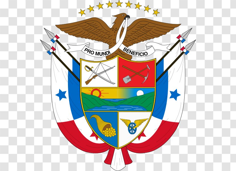 Panama City Canal Coat Of Arms Flag Transparent PNG