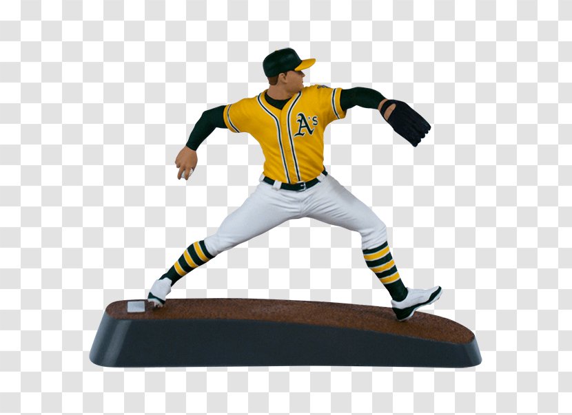 Oakland Athletics Collectable Toy Baseball Figurine - Sports Memorabilia - Pitcher Transparent PNG