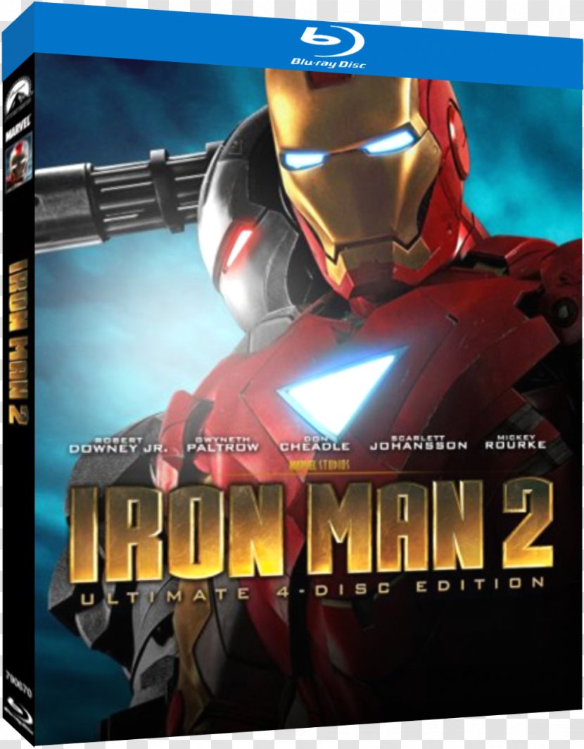 Iron Man Blu-ray Disc Film DVD Marvel Cinematic Universe - 2 Transparent PNG