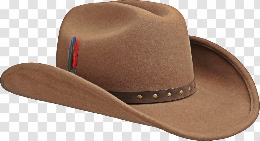 Cowboy Hat - Brown - Headgear Costume Transparent PNG