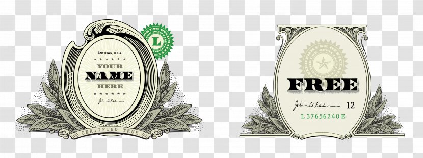 Logo Money Clip Art - Product Design - Banknotes Decorative Elements Transparent PNG