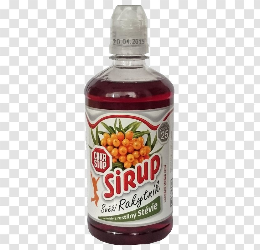 Stevia Sugar Substitute Syrup Candyleaf - Flavor Transparent PNG