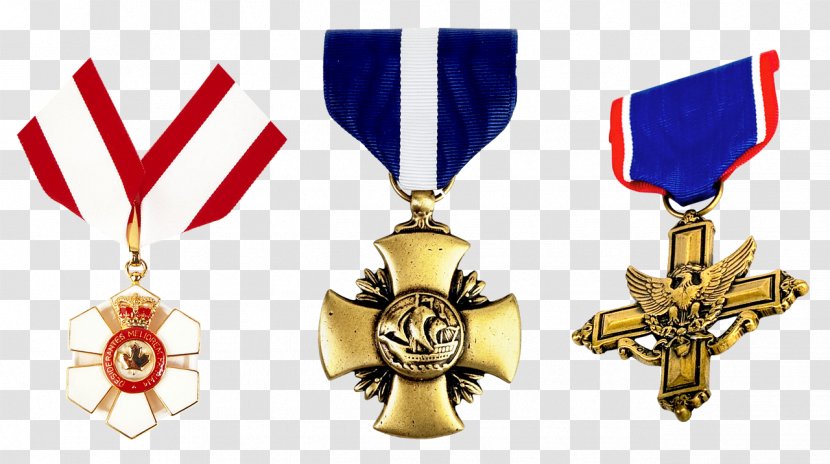 Gold Medal Clip Art Military Awards And Decorations - Cross Transparent PNG