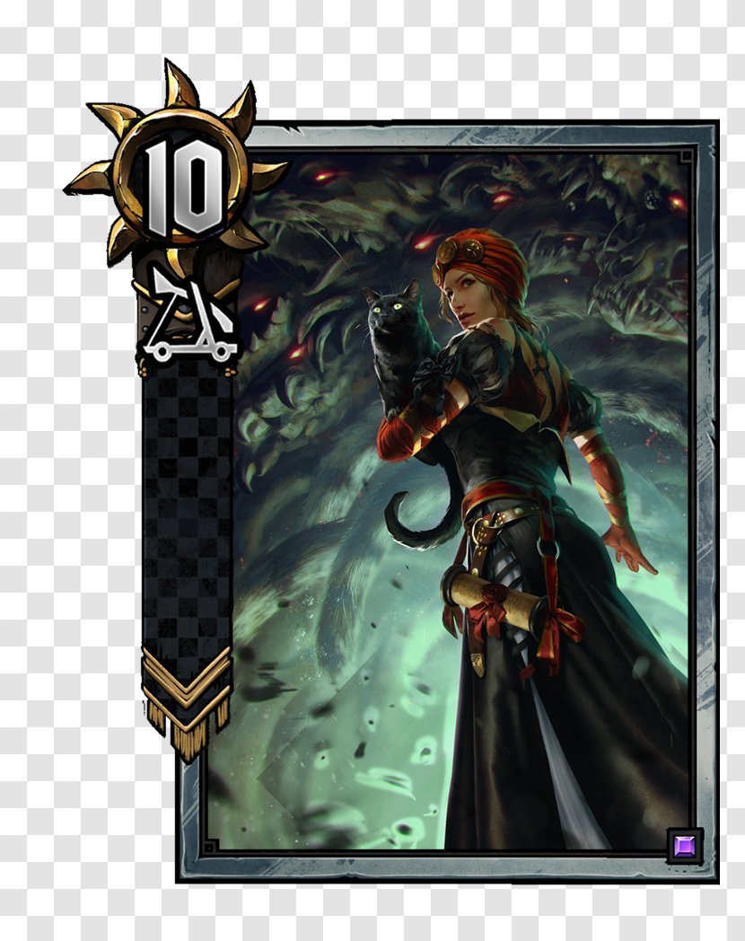 Gwent: The Witcher Card Game 3: Wild Hunt – Blood And Wine Geralt Of Rivia Ciri - Action Figure - Yennefer Transparent PNG