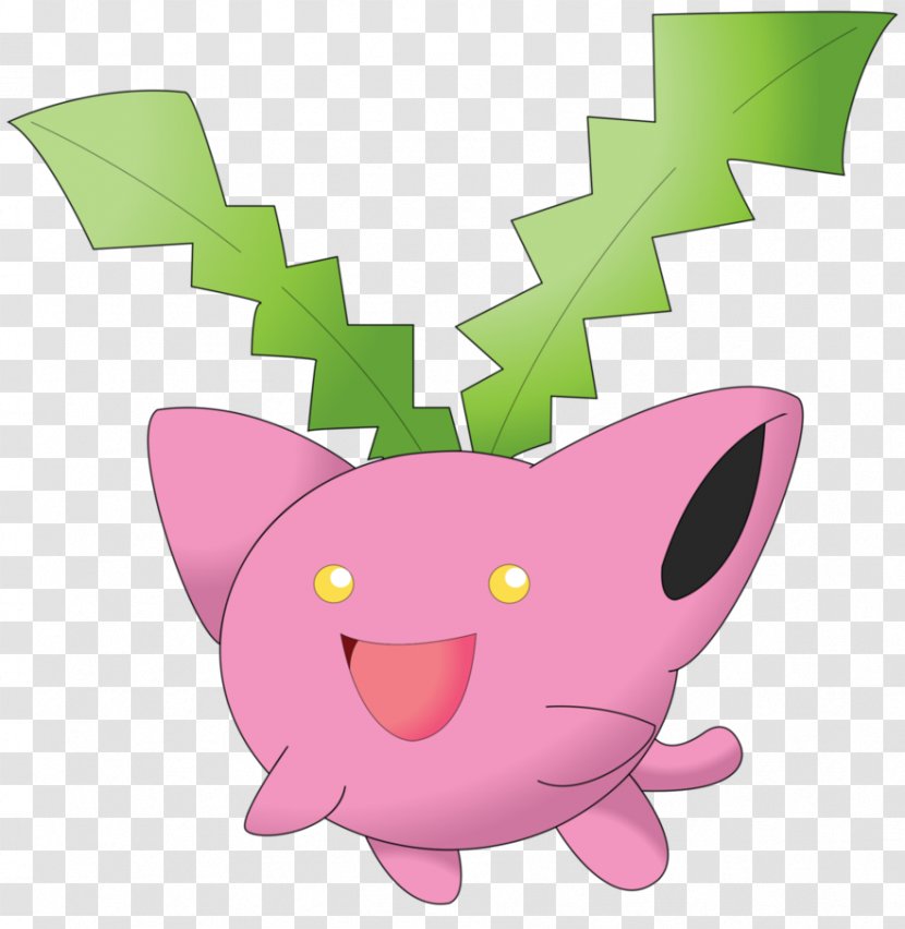 Hoppip Pokémon Whiskers Chikorita DeviantArt - Pokemon Transparent PNG