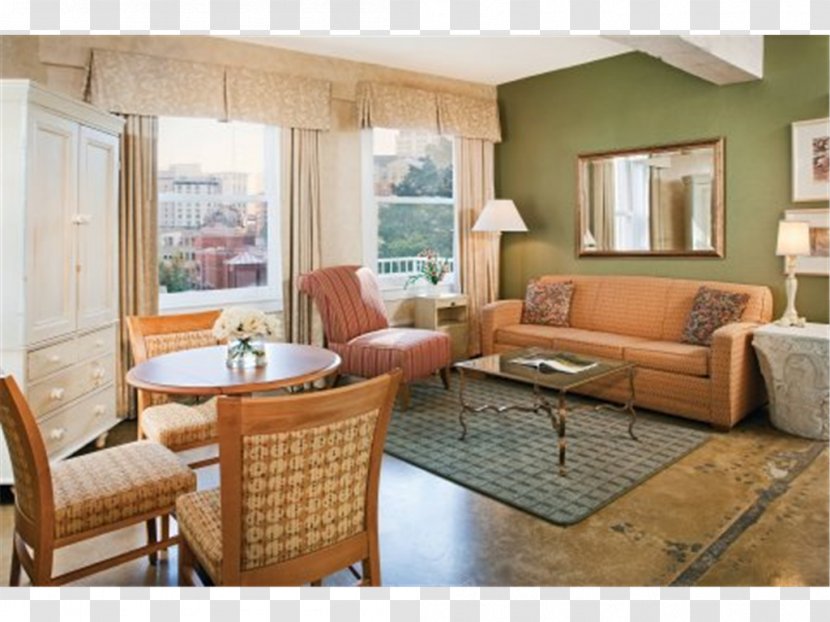 San Antonio River Walk Wyndham Riverside Suites Courtyard Riverwalk Hotel - Living Room - Hotels Resorts Transparent PNG
