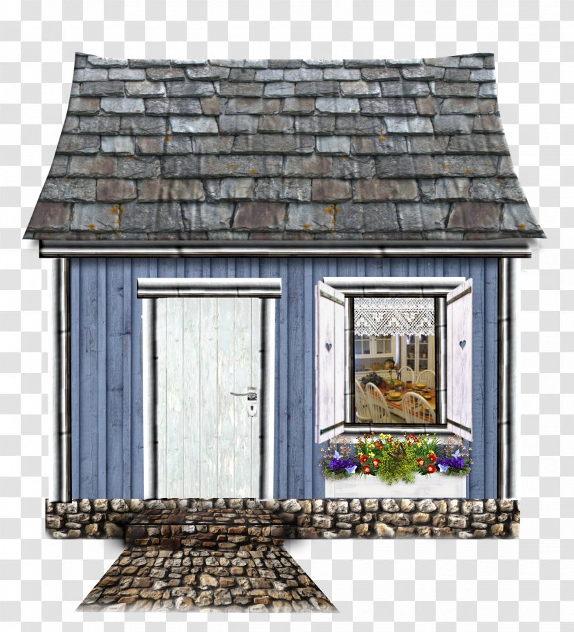 House Cottage Clip Art - Outdoor Structure Transparent PNG