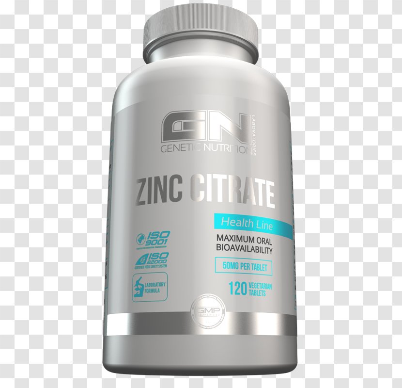 Dietary Supplement Zinc Tablet Citric Acid ZMA - Capsule Transparent PNG