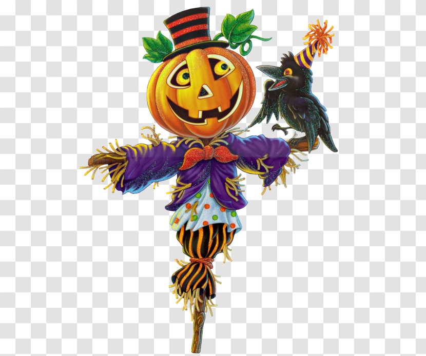 Scarecrow Clip Art - Halloween - Pumpkin Clipart Transparent PNG
