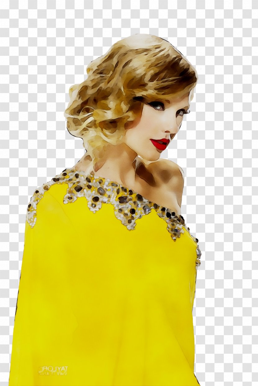 Yellow Shoulder Pattern Blond - Style Transparent PNG