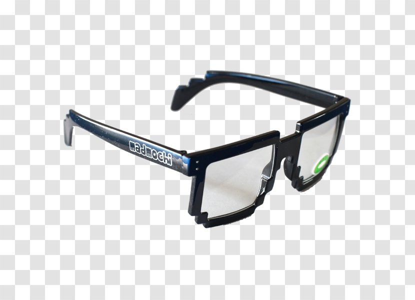 Goggles Sunglasses Light - Blue - Nerd Glasses Transparent PNG