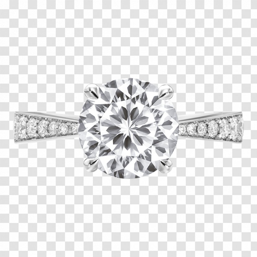 Jewellery Diamond Engagement Ring Carat - Silver - Material Transparent PNG