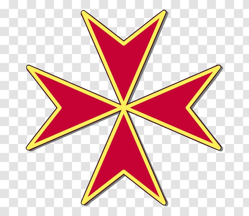 Malta Maltese Cross Military Order Knights Hospitaller Transparent PNG