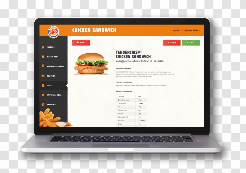 Computer Software Display Advertising Multimedia - Burger King Transparent PNG