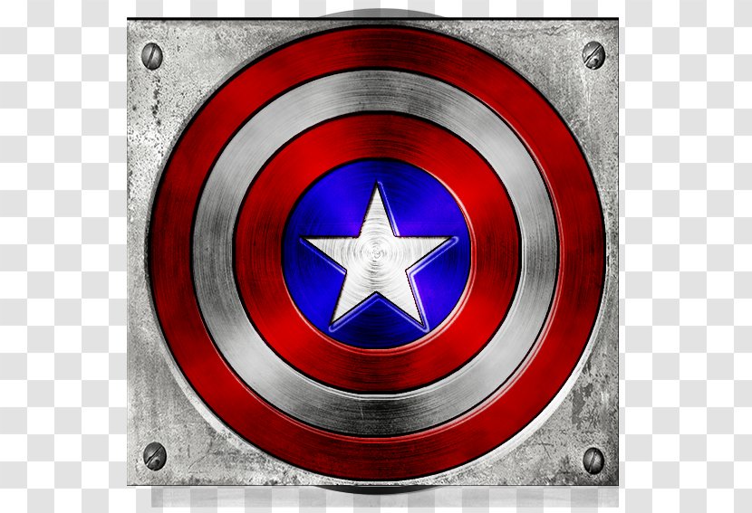 Captain America And The Avengers United States Icon - Emblem - Shield Transparent PNG