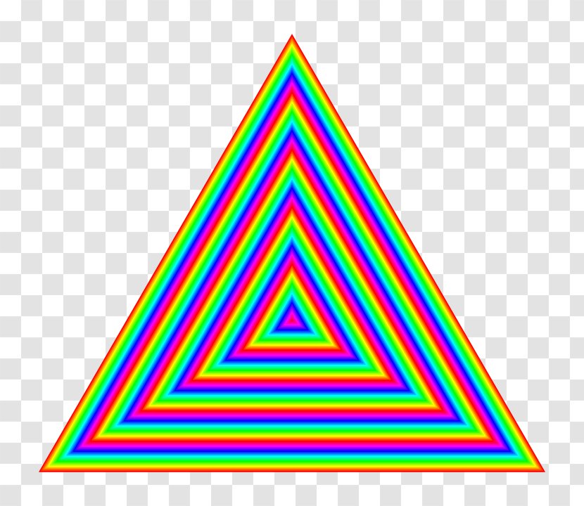 Light Logo Quasar Science Color Temperature - Frame - Colourful Triangles Number Transparent PNG