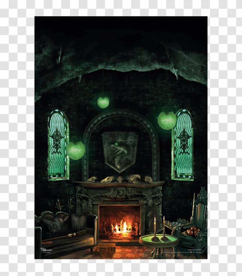 Common Room Slytherin House Draco Malfoy Fictional Universe Of Harry Potter Hogwarts School Witchcraft And Wizardry - Salazar - 9 3/4 Transparent PNG