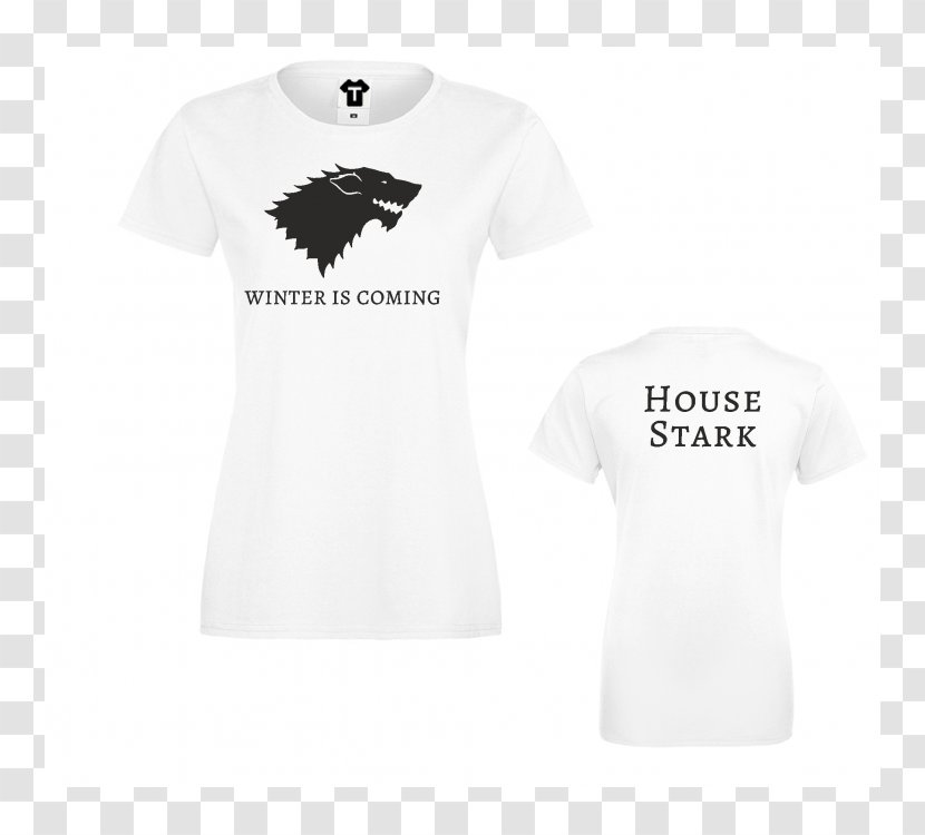 T-shirt Game Of Thrones Tote Bag Winter Is Coming Product Design Logo Collar Transparent PNG