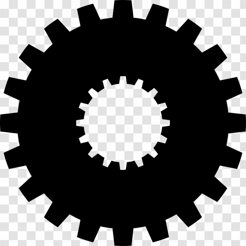 Royalty-free - Black And White - Beautifully Gear Transparent PNG