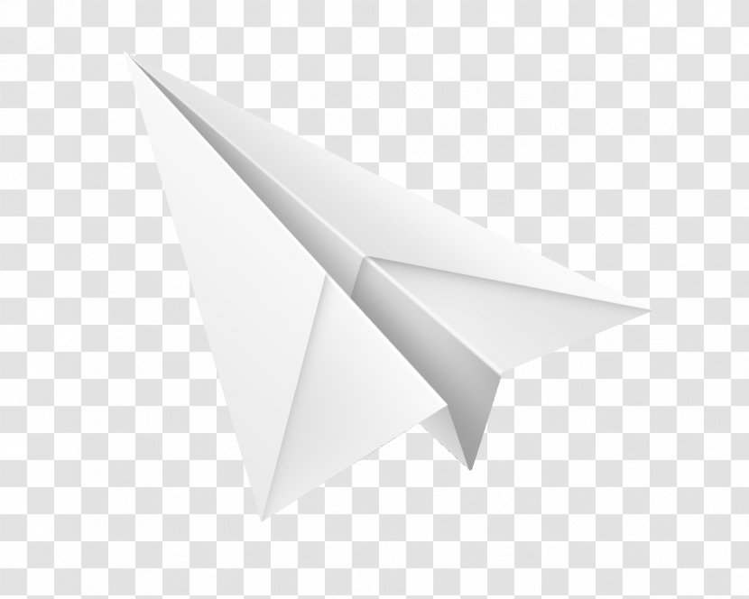 Paper Airplane Origami Transparent PNG
