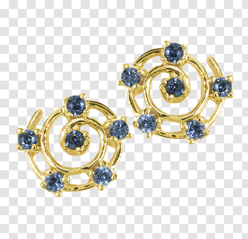 Earring Body Jewellery Sapphire Diamond Transparent PNG